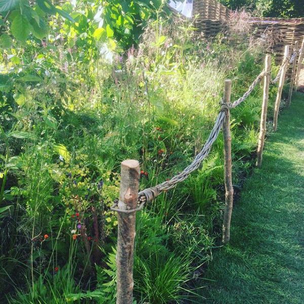 138 bespoke boundary rope show garden 138 bespoke boundary rope show garden